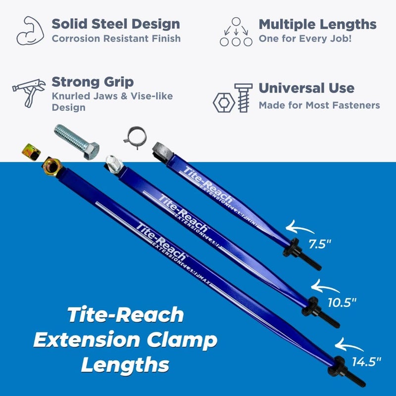 TITE-REACH Tite Reach Extension Clamps Tri-Pack - Image 2